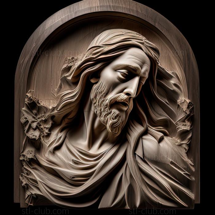 3D model st jesus (STL)